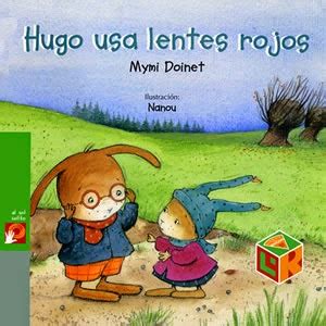 hugo usa lentes rojos